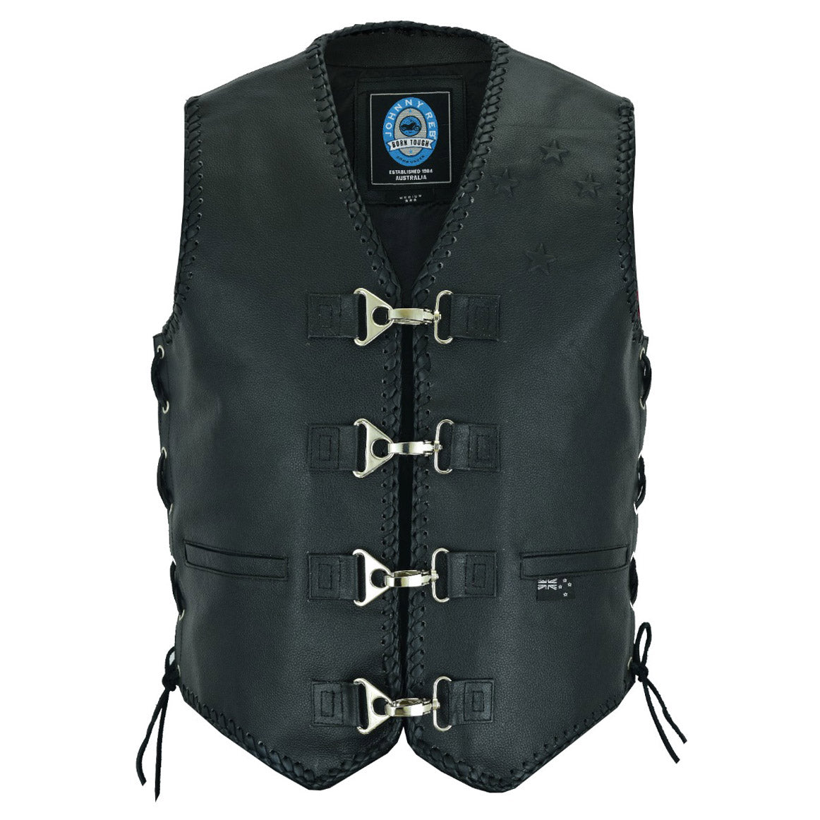 Men's New Zealand Leather Vest